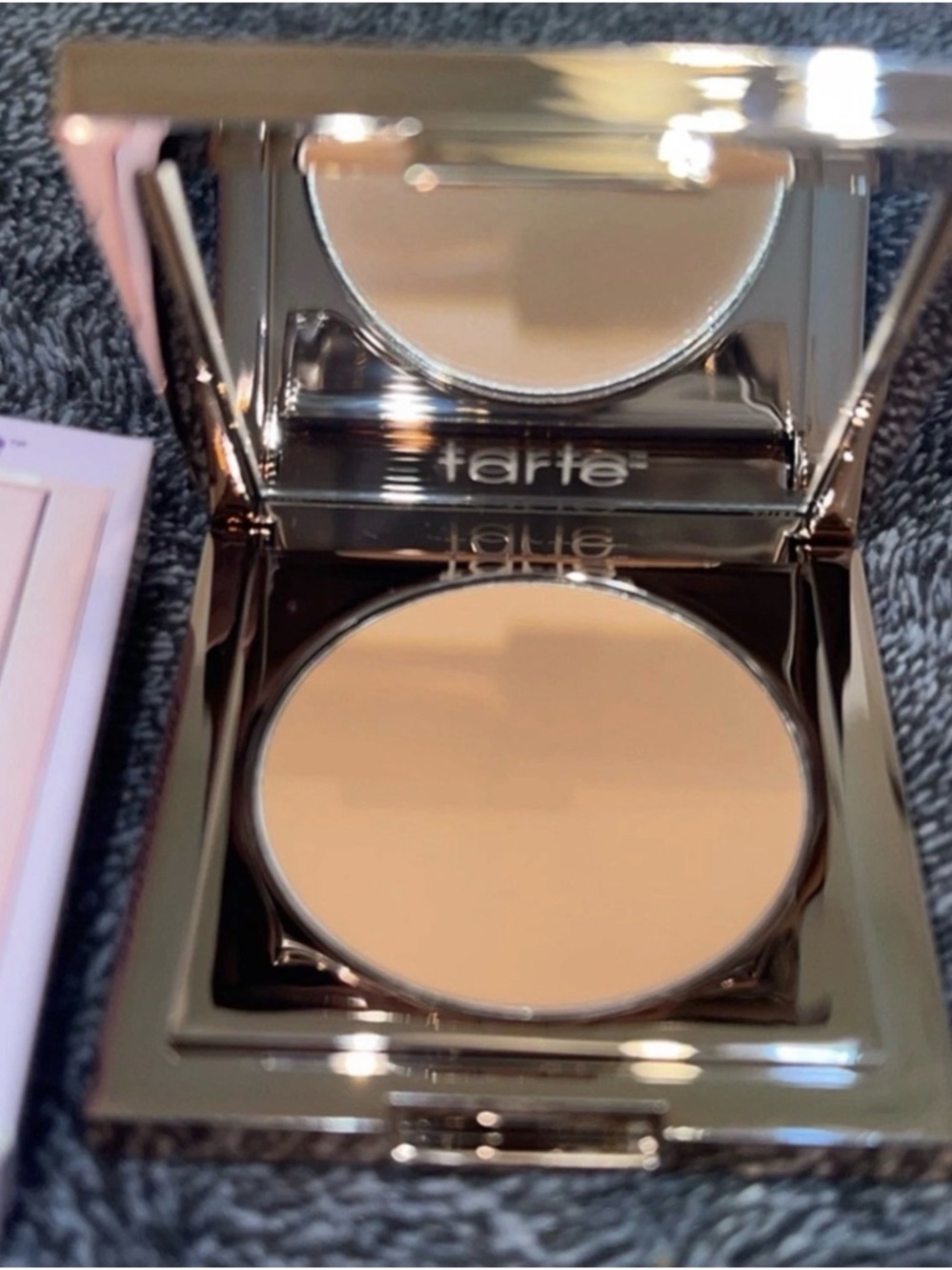 tarte Med/Tan Powder Cream Corrector for Dark Circles UnderEye Defense Product
